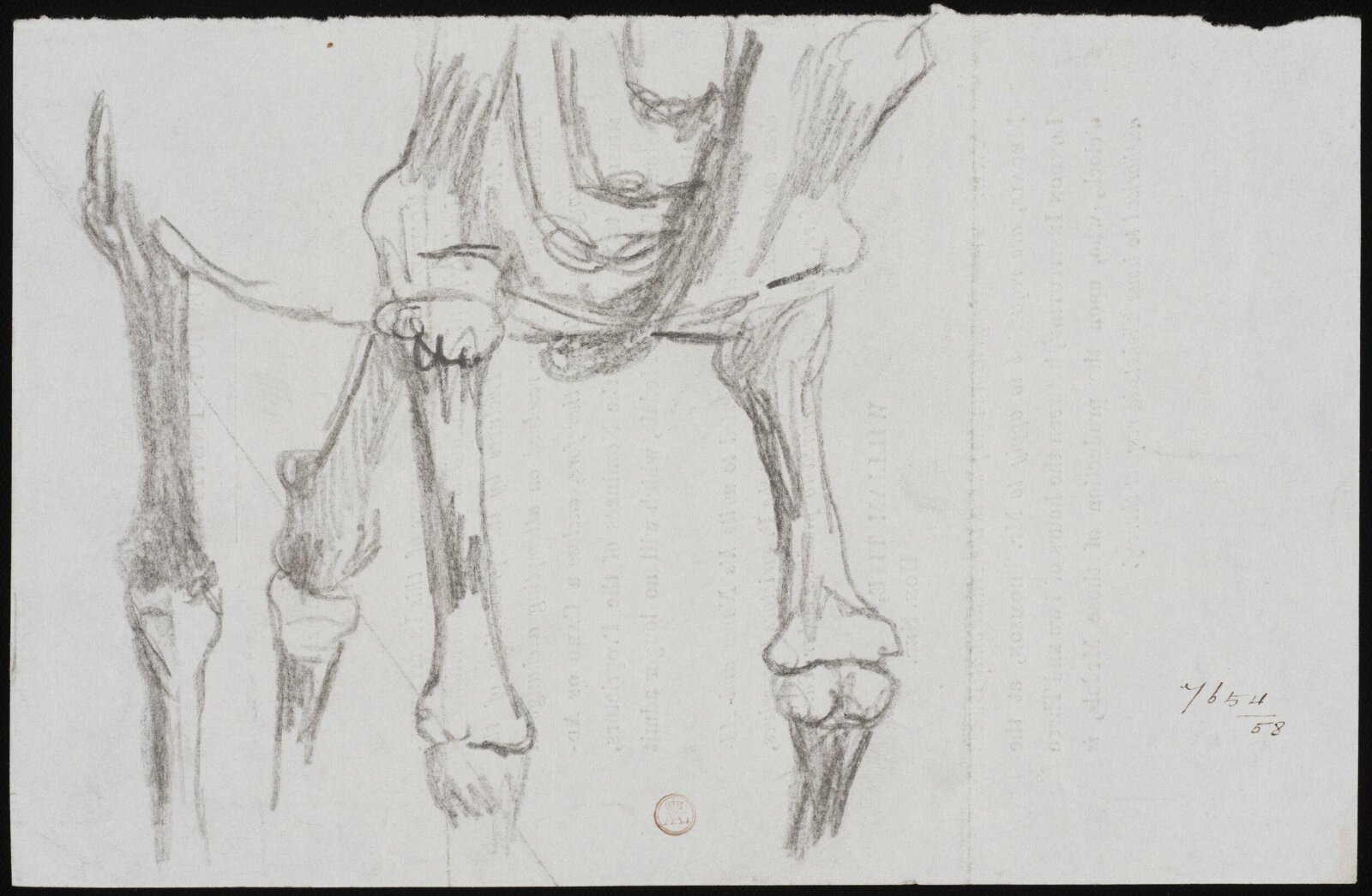 Drawing, William Etty, 1820-45