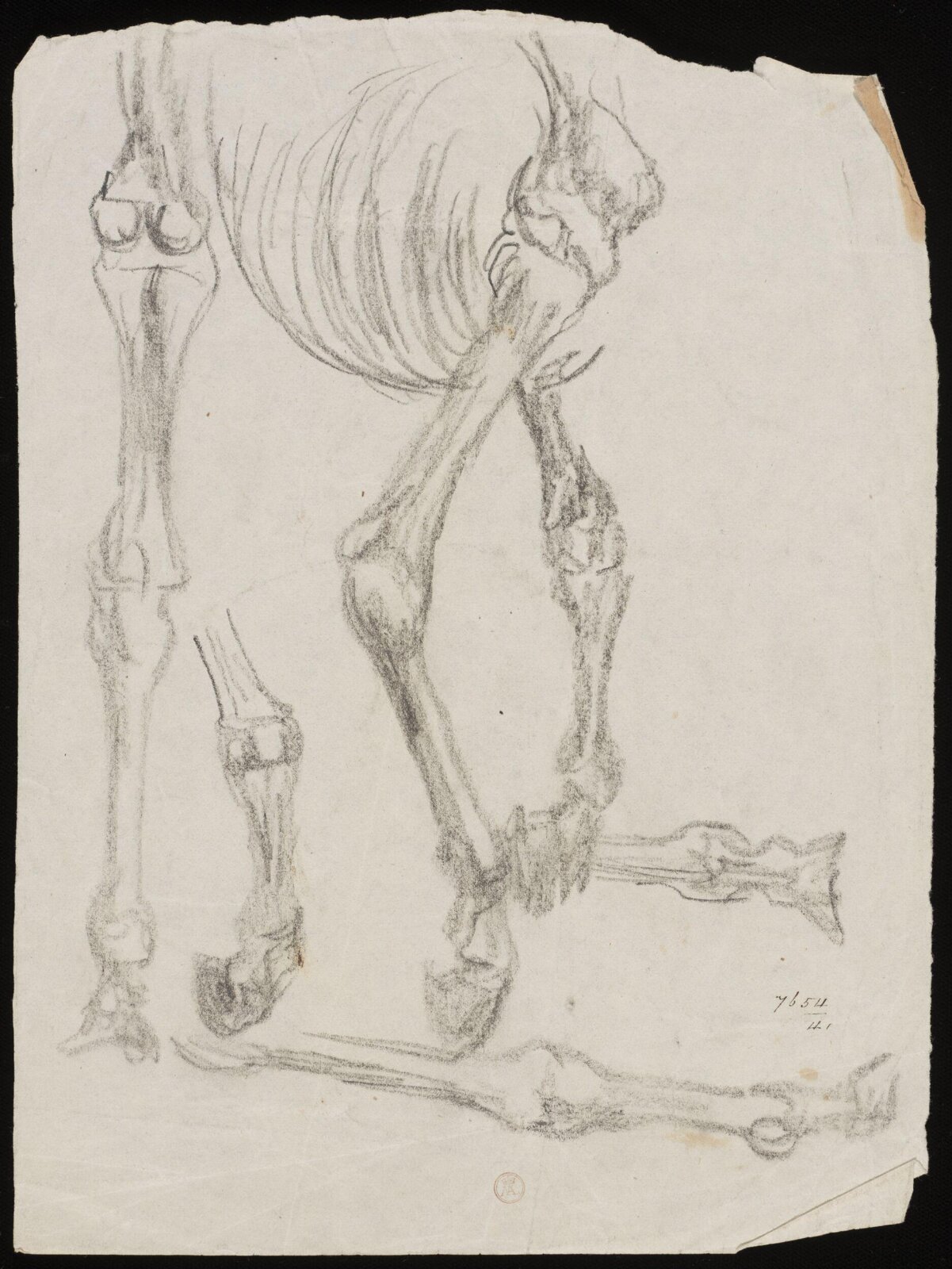 Drawing, William Etty, 1820-45