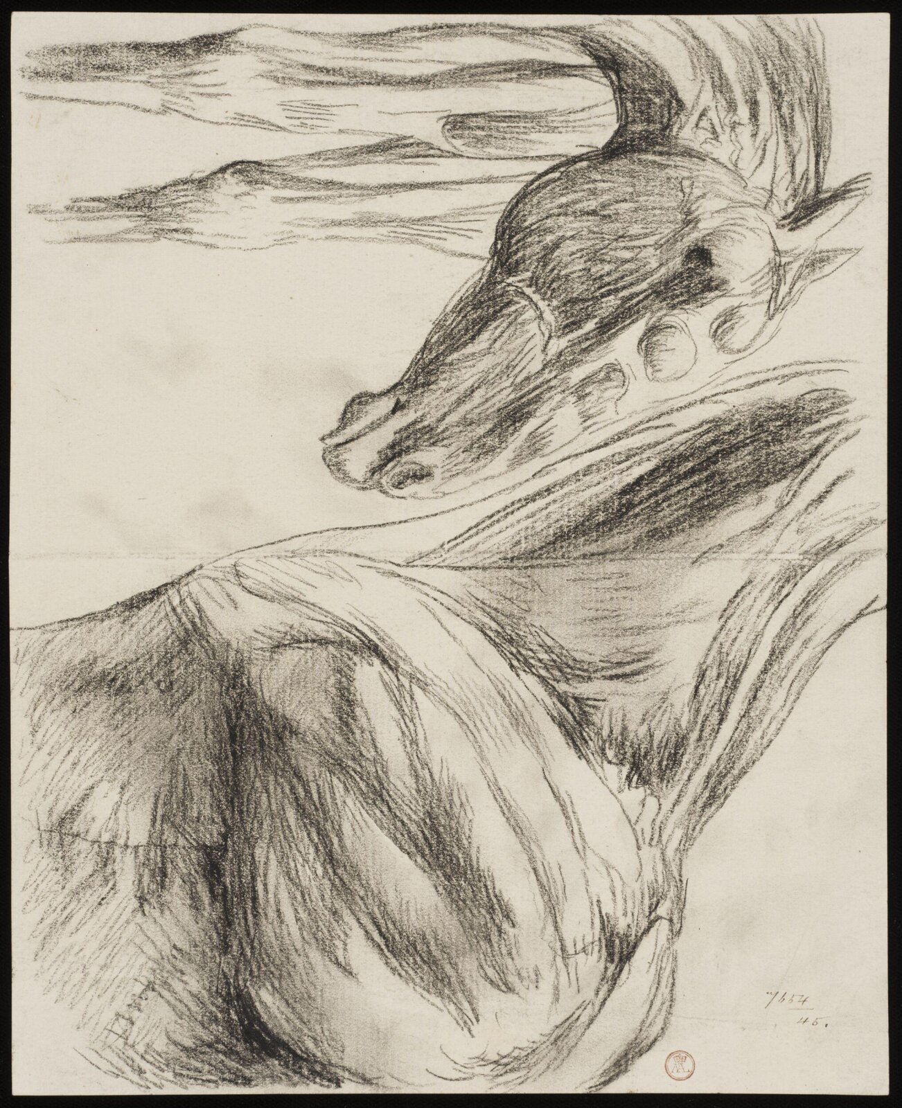 Drawing, William Etty, 1820-45