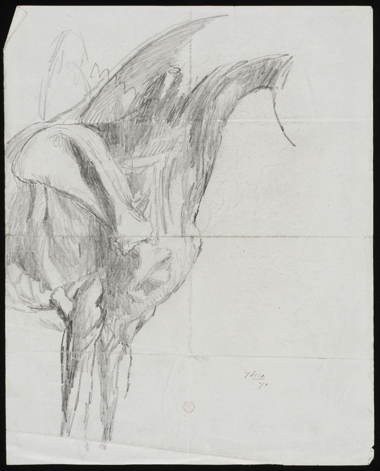 Drawing, William Etty, 1820-45