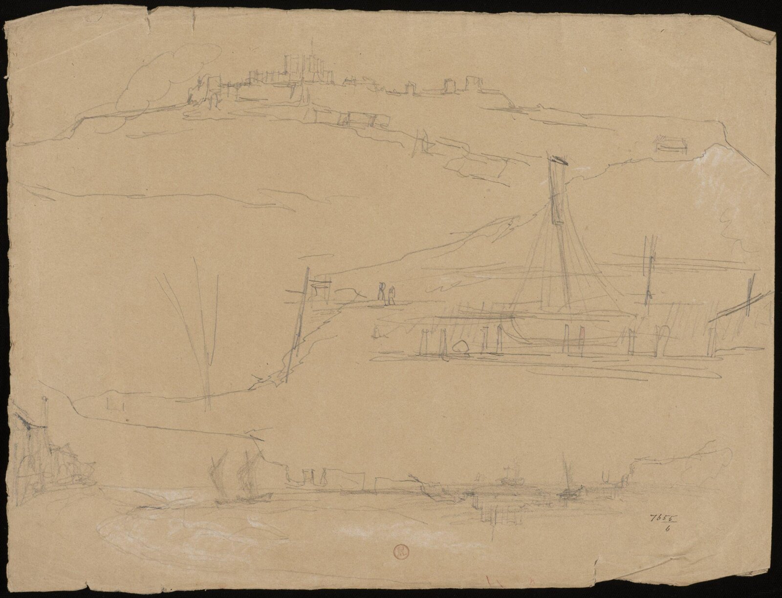 Drawing, William Etty, 1820-45