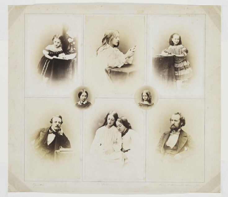 A Group of Vignetted Portraits top image