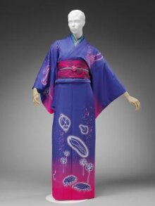 Marque-page japonais Geisha obi violet