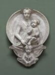 Virgin and child with an angel holding a cross thumbnail 2