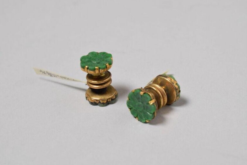 Pair of cufflinks (1930s) by Delboy & Baer