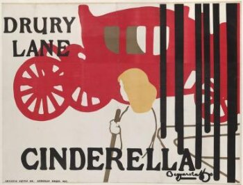 Poster advertising Cinderella, 1895