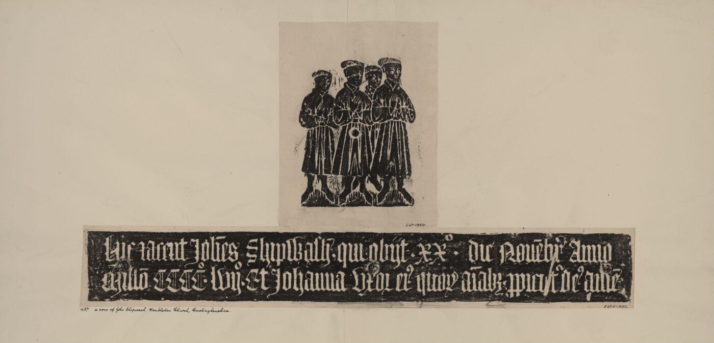 Unknown, The sons of John Shipwash