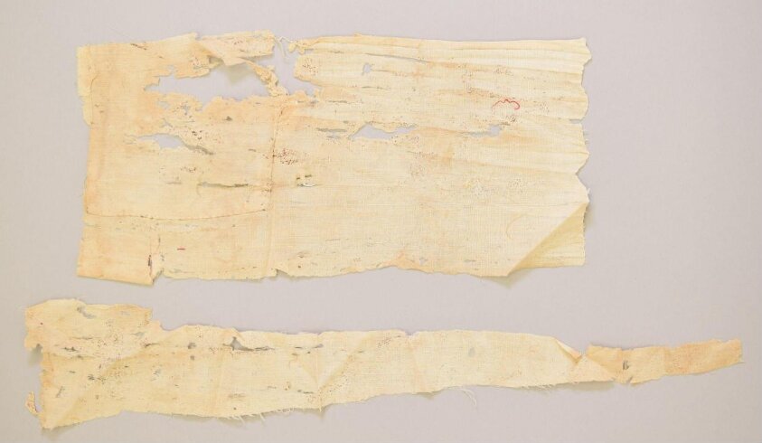 Textile fragment — 18th century