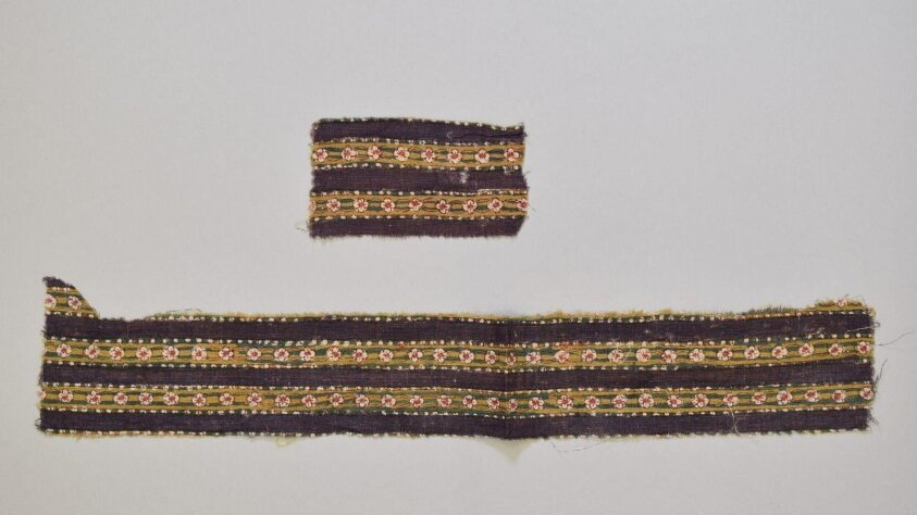Textile fragment — 18th century