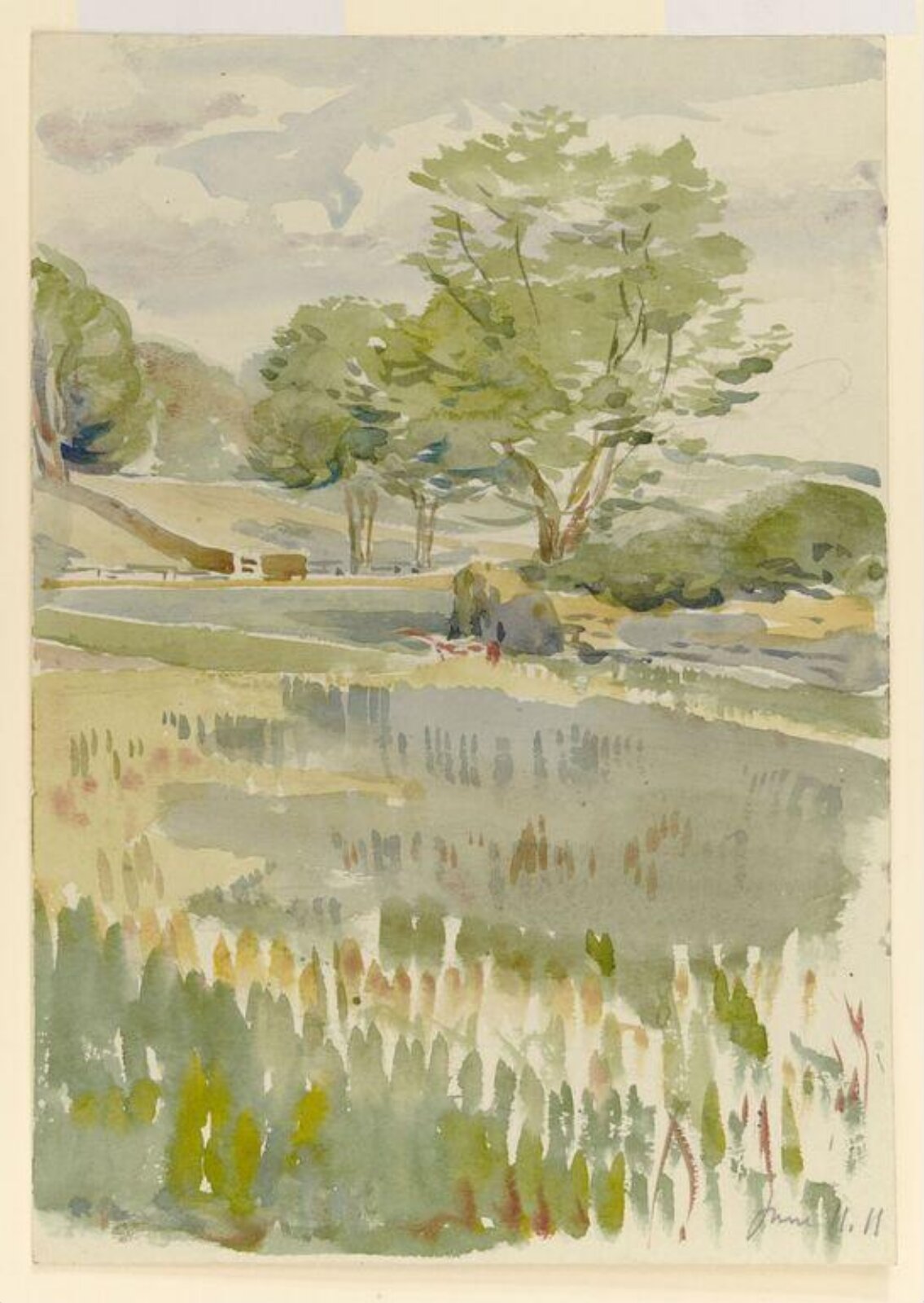Watercolour, Beatrix Potter, 11/06/1911