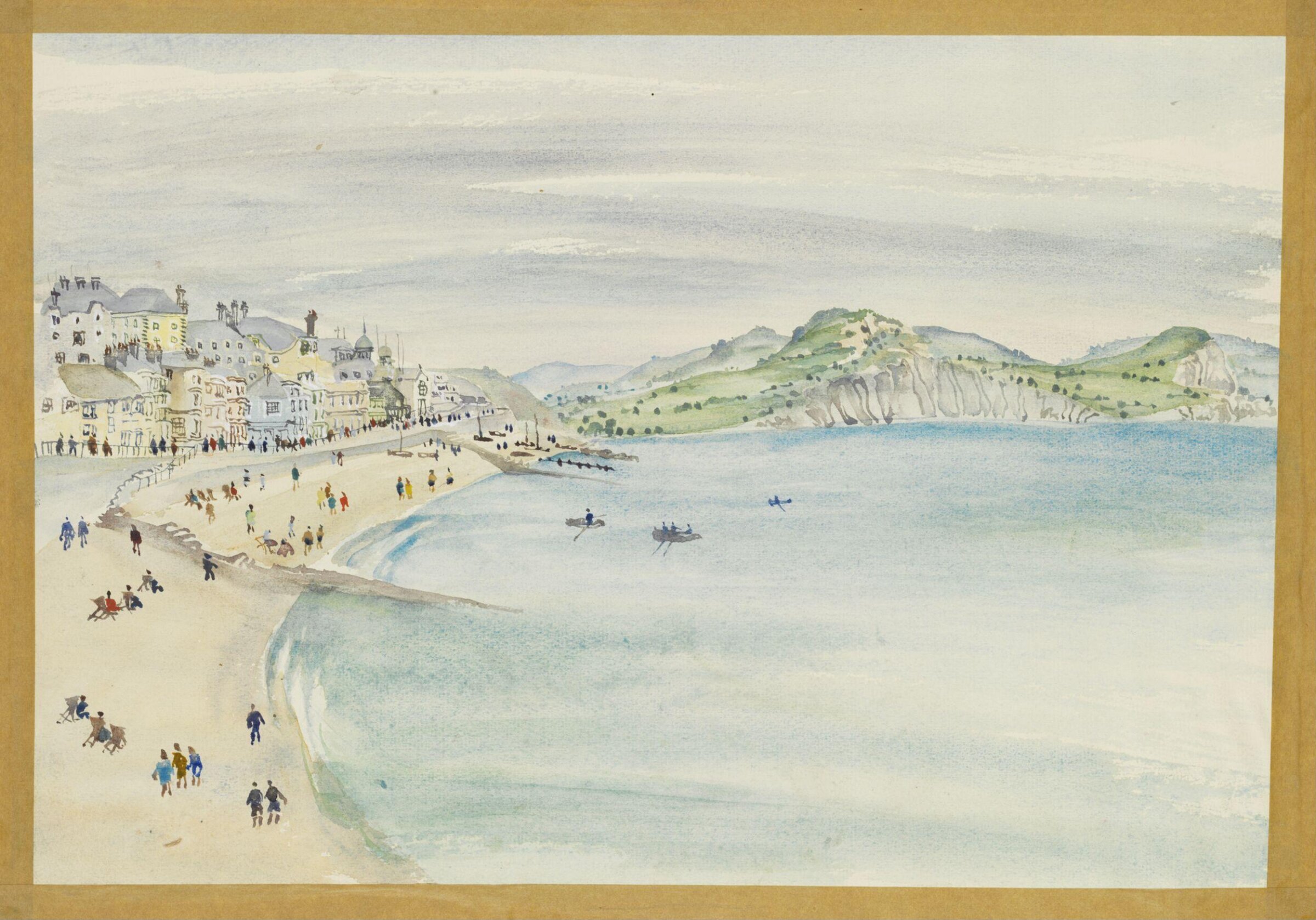 Lyme Regis Bay, Kirk, ca.1940