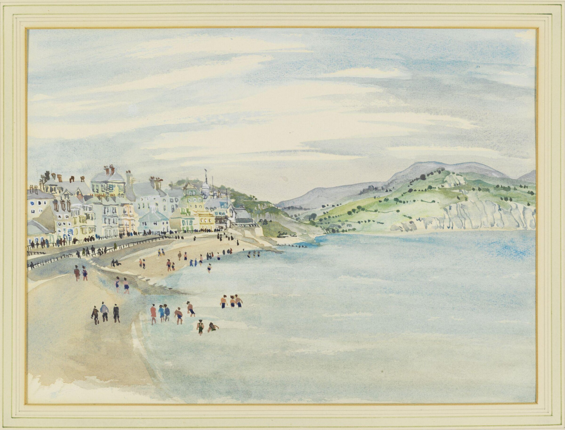 Lyme Regis; Front, Kirk, ca.1940