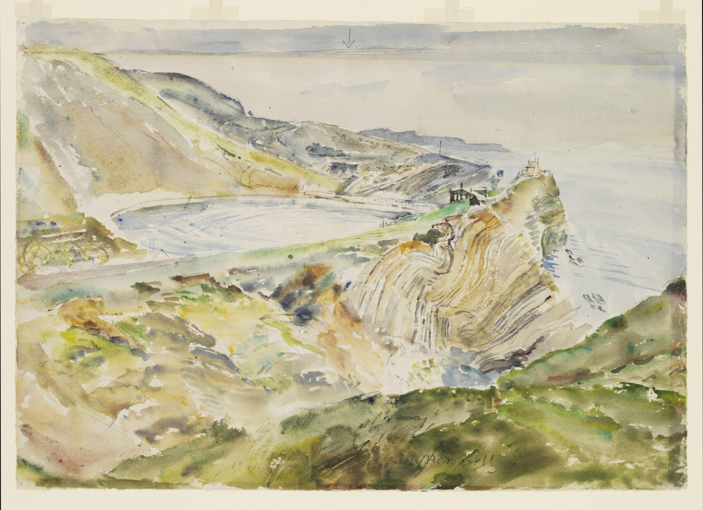 Stair Hole, Lulworth Cove, Dorset, Thomas Hennell, ca. 1940