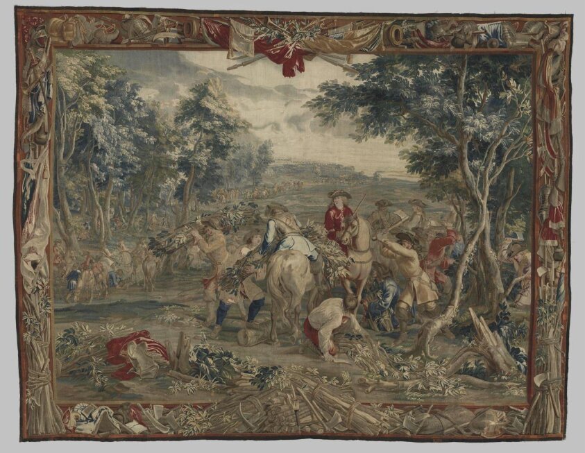 Cutting Fascine (1718-1719) by Maria Vos