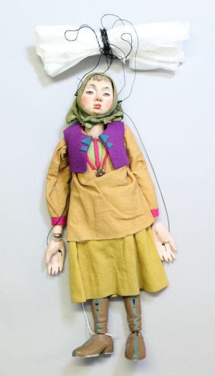 Marionette of a peasant woman made for the 1951 film The Forest Fairy top image