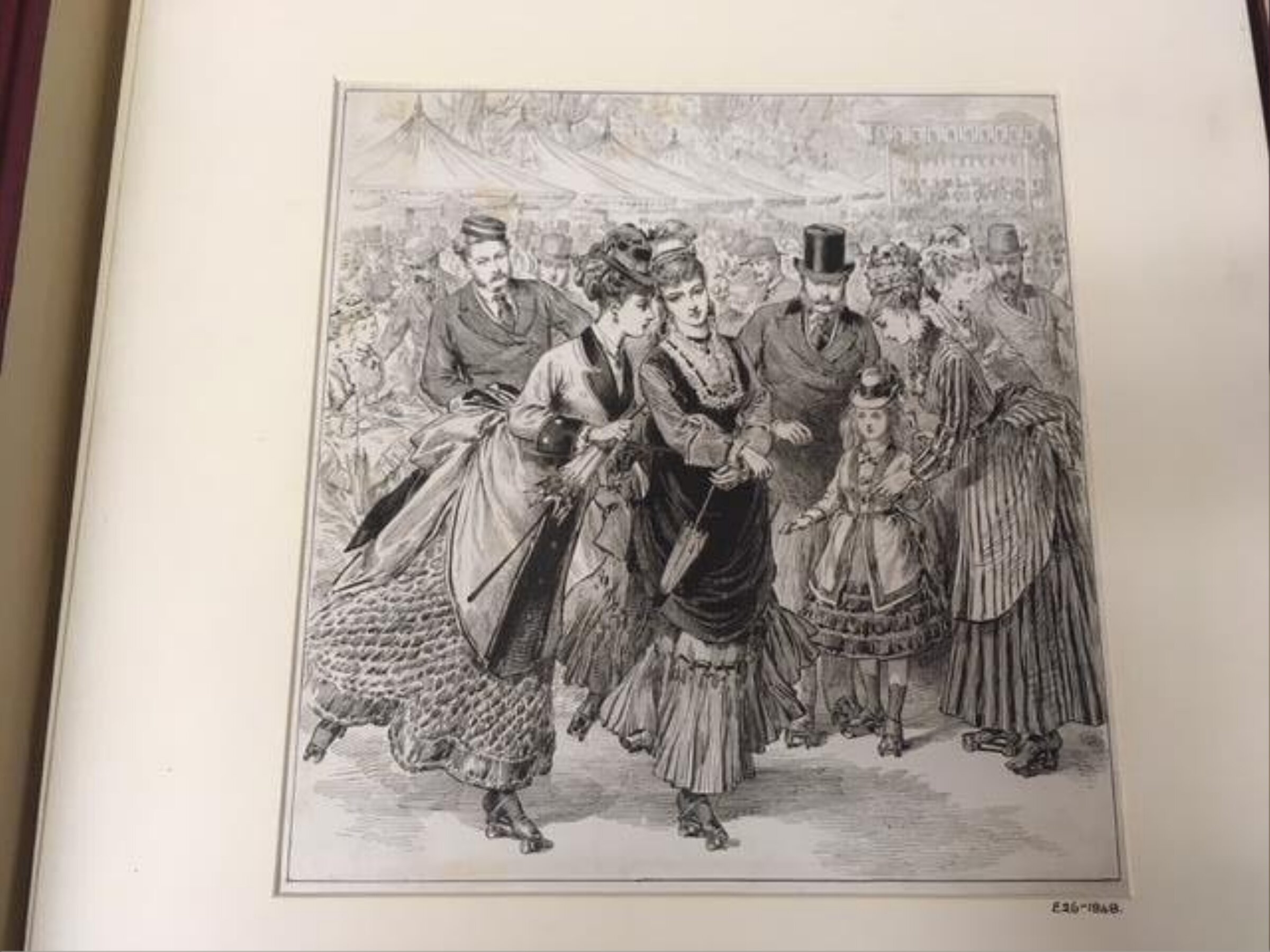 Drawing, William Baxter, c 1885