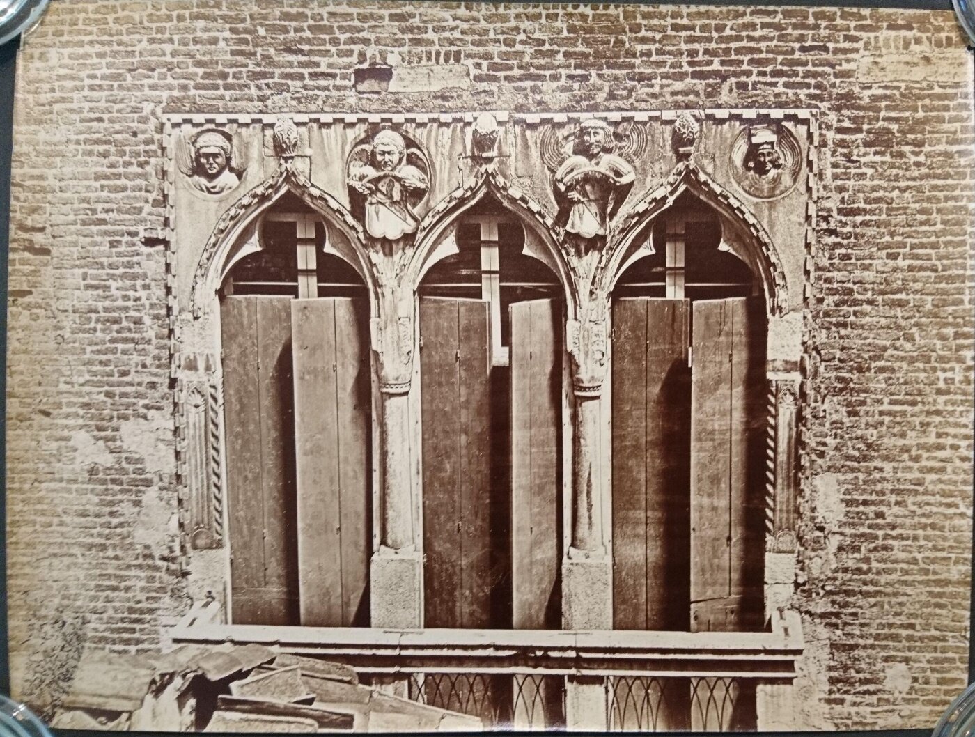 Unknown, Unknown Palazzo, windows, Venice, Italy