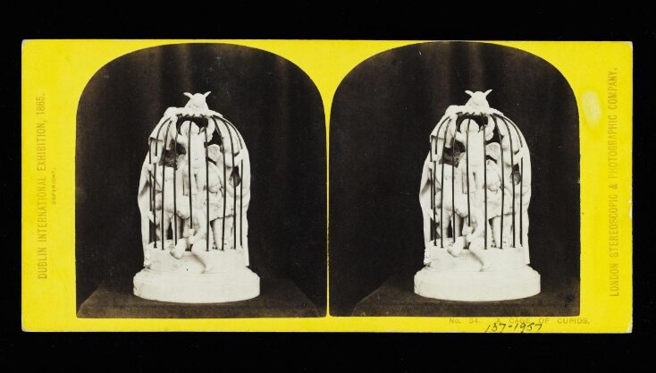 'A Cage of Cupids' at the Dublin International Exhibition 1865 top image
