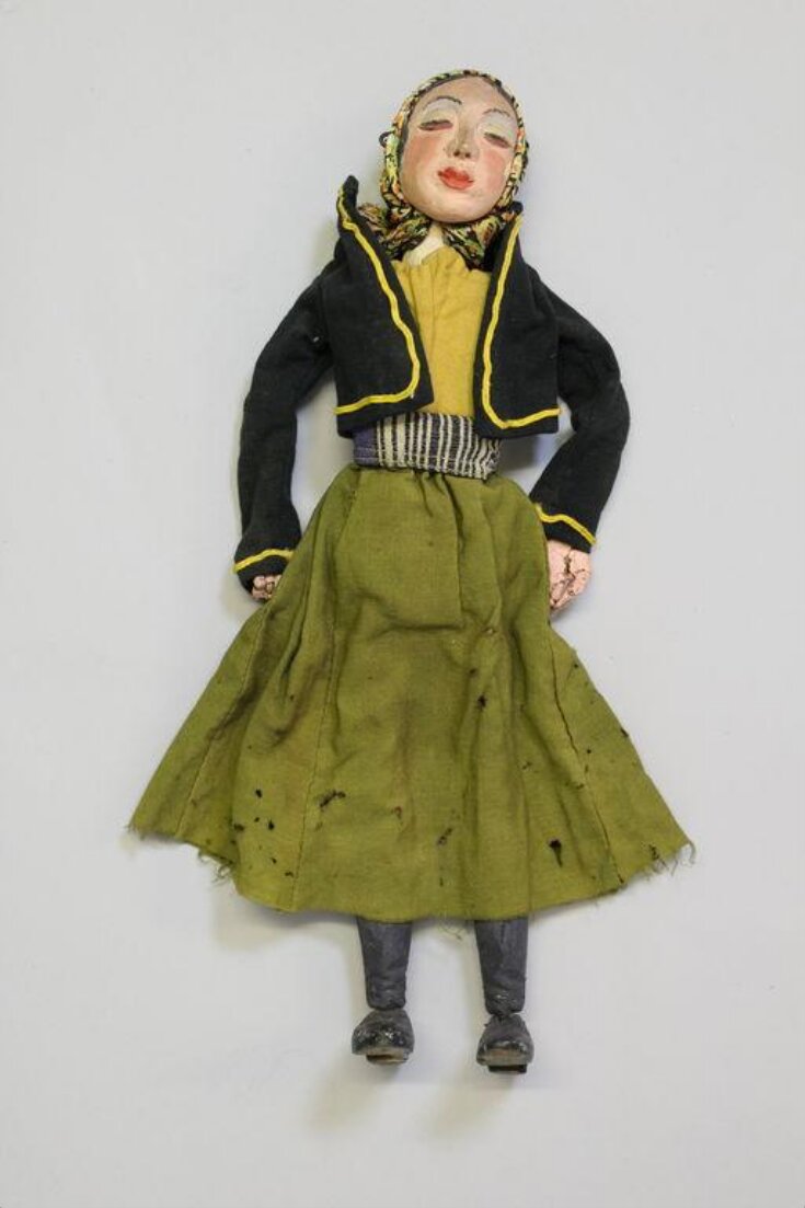 Marionette of a peasant woman top image