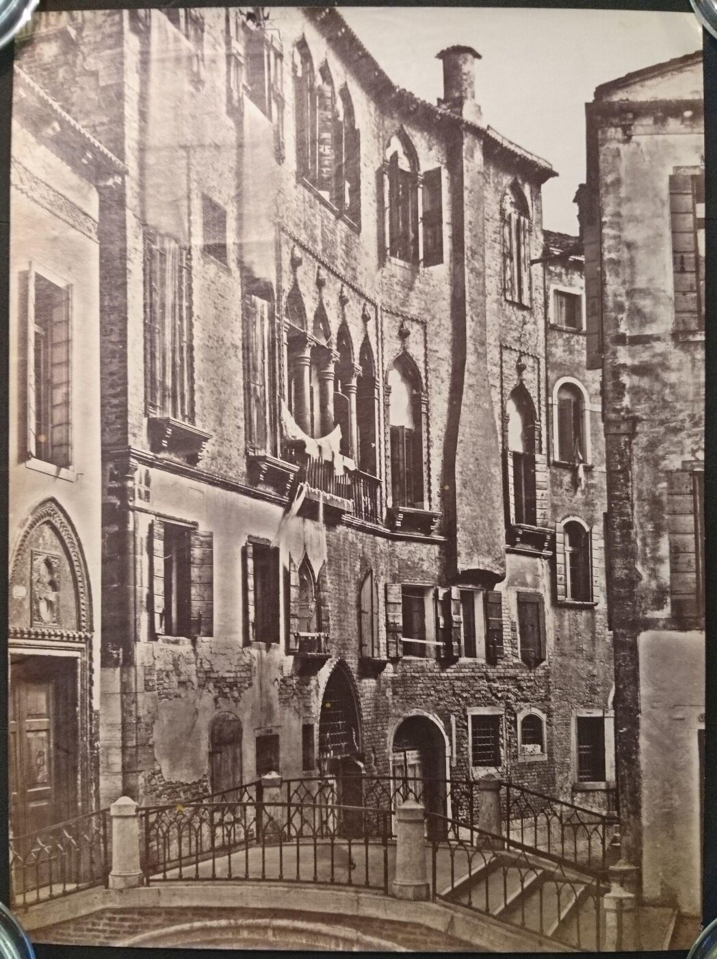Unknown, Ponte San Toma with Casa di Carlo Goldoni (Palazzo Centani), Venice, Italy