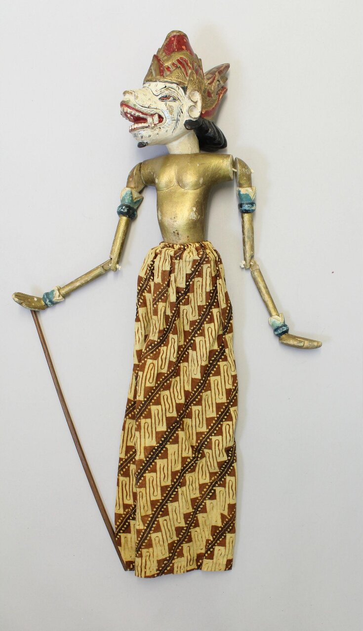 Javanese rod puppet, 19th century. top image