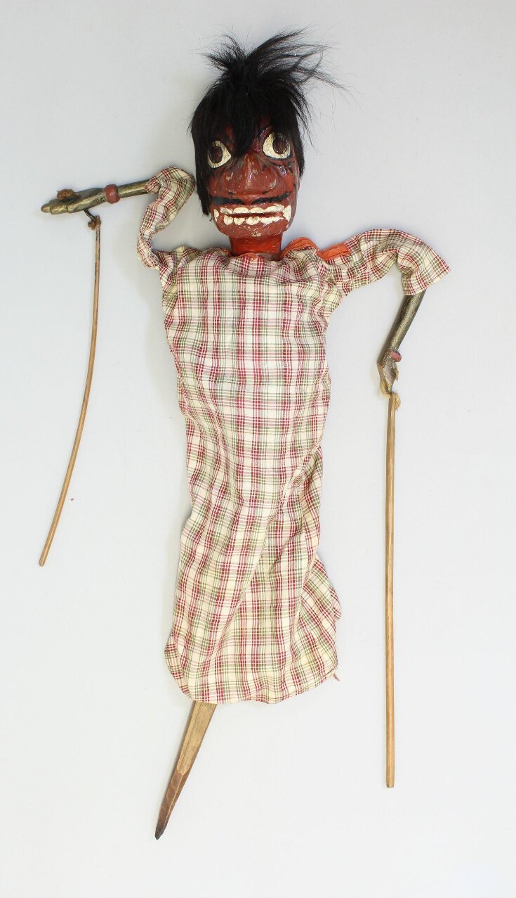 Javanese rod puppet, 19th century top image