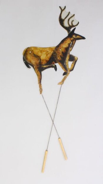 Lascaux stag shadow puppet