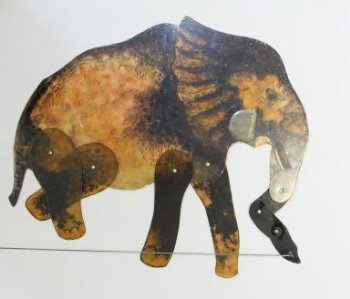 Lascaux mammoth shadow puppet