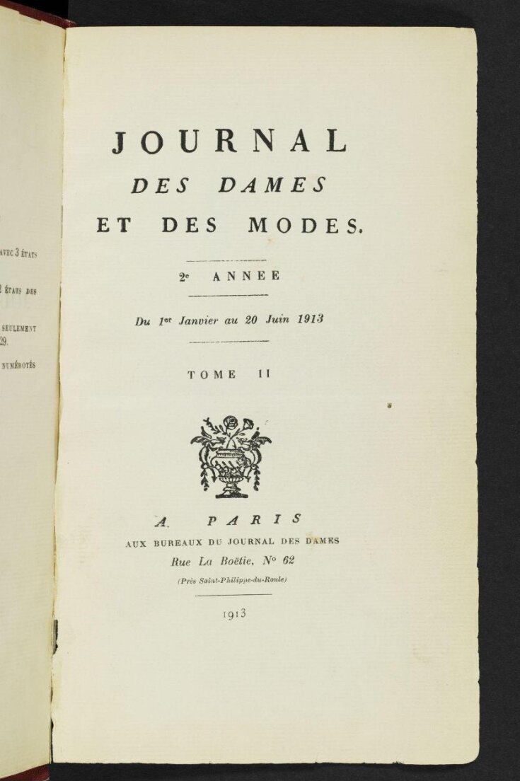 Journal des dames et des modes | V&A Explore The Collections