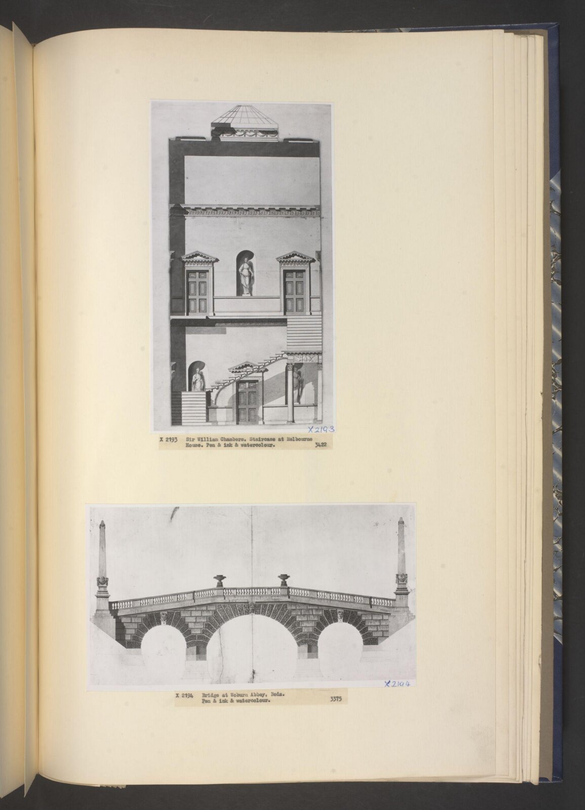 Watercolour, William Chambers, ca. 1767