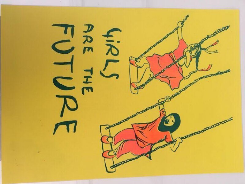 Girls are the future, ca. 2018, London