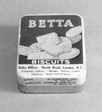 M.J. Franklin Collection of British Biscuit Tins (Advertising Ephemera)