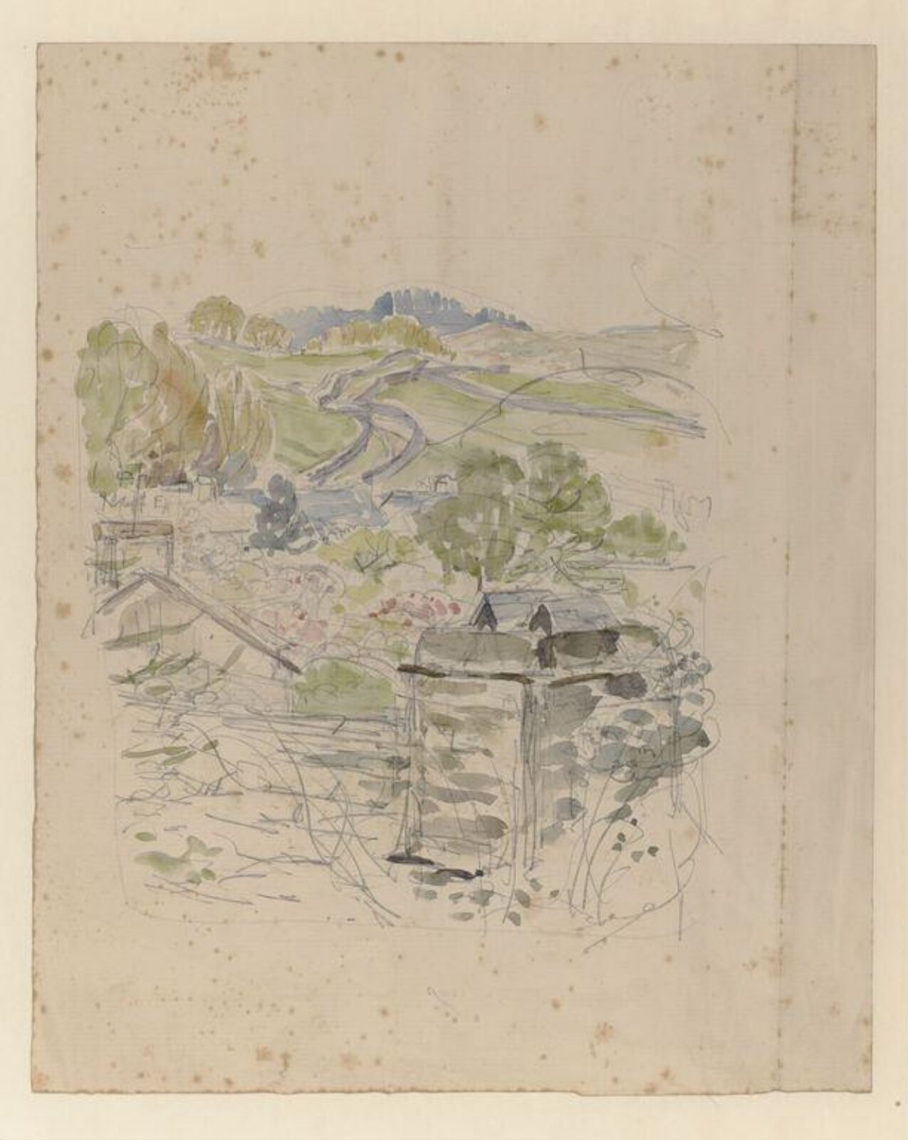 Watercolour, Beatrix Potter, ca. 1908