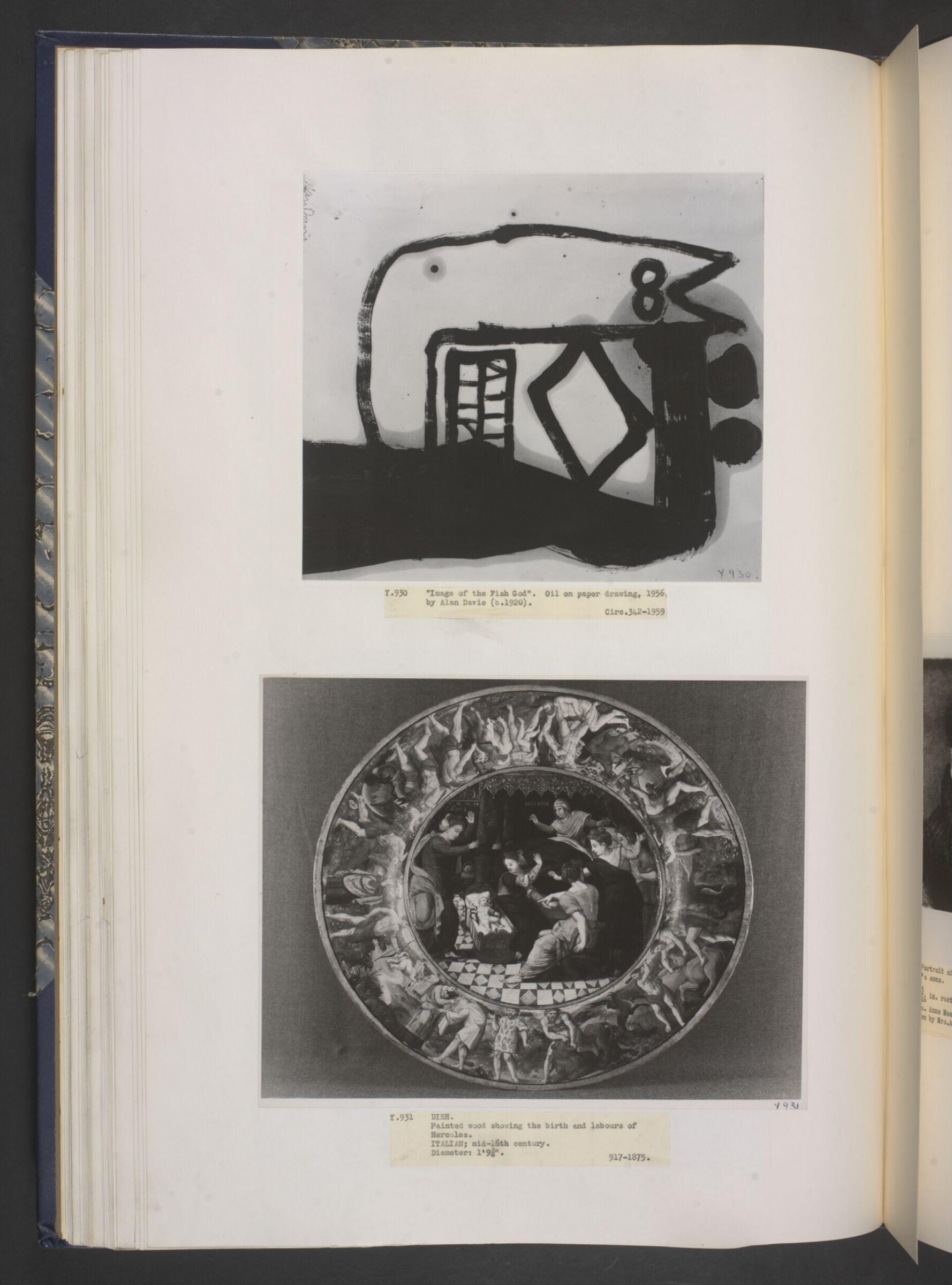 Image of the Fish God, Alan Davie, 1956