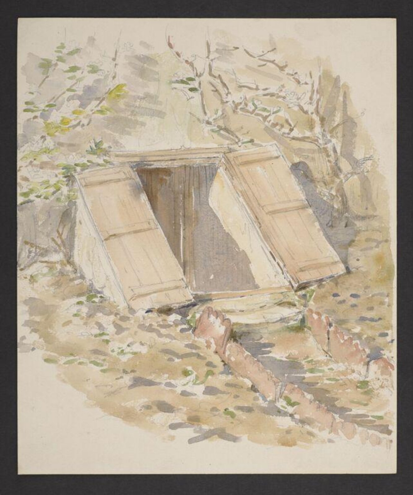 Watercolour, Beatrix Potter, ca. 1903