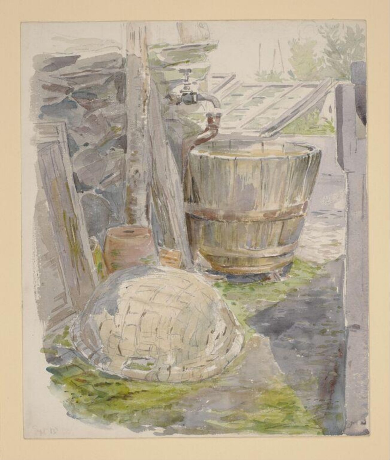 Watercolour, Beatrix Potter, ca. 1903