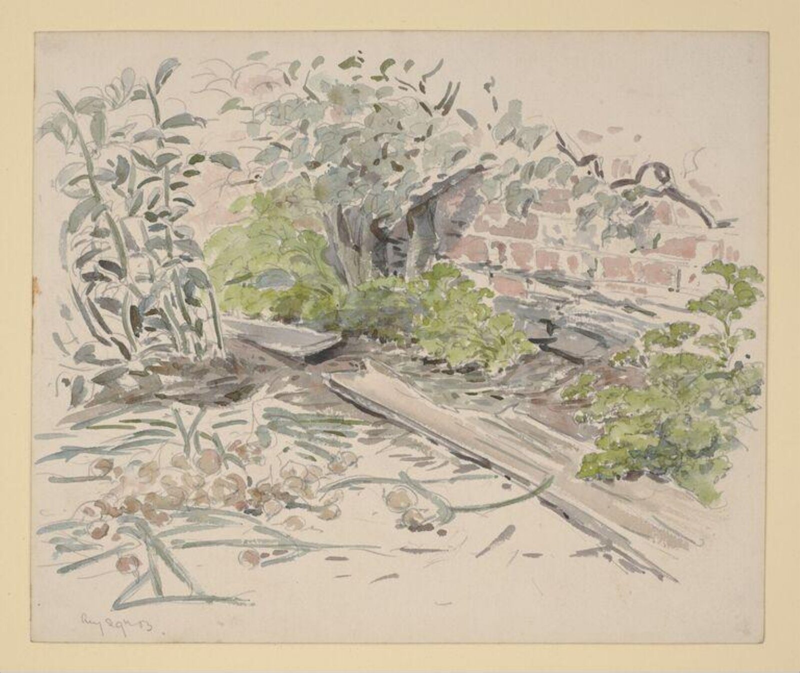 Watercolour, Beatrix Potter, 29 August 1903