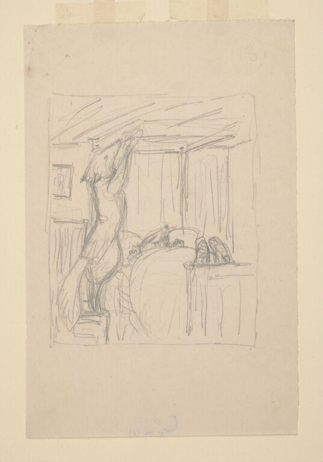 drawing, Beatrix Potter, ca. 1912