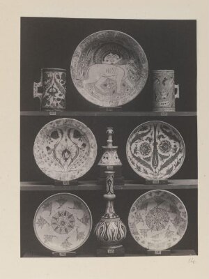 Illustrated catalogue of specimens of Persian and Arab art : exhibited in 1885