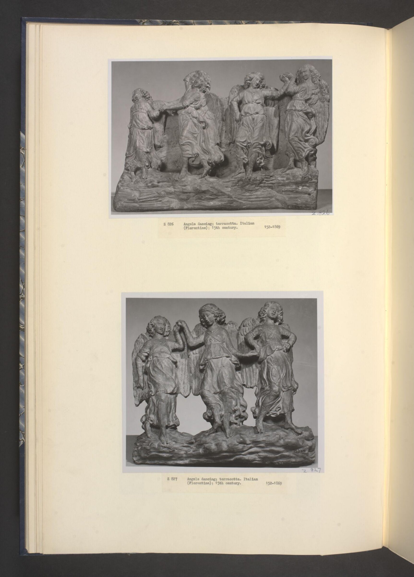 Four Dancing Angels, workshop of Benedetto Buglioni, second half of 15th century