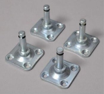 Fixings for OlympiCastor furniture castors