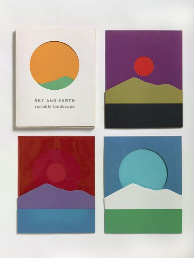 Sky and earth: variable landscape (1973) by Willem van der Vliet
