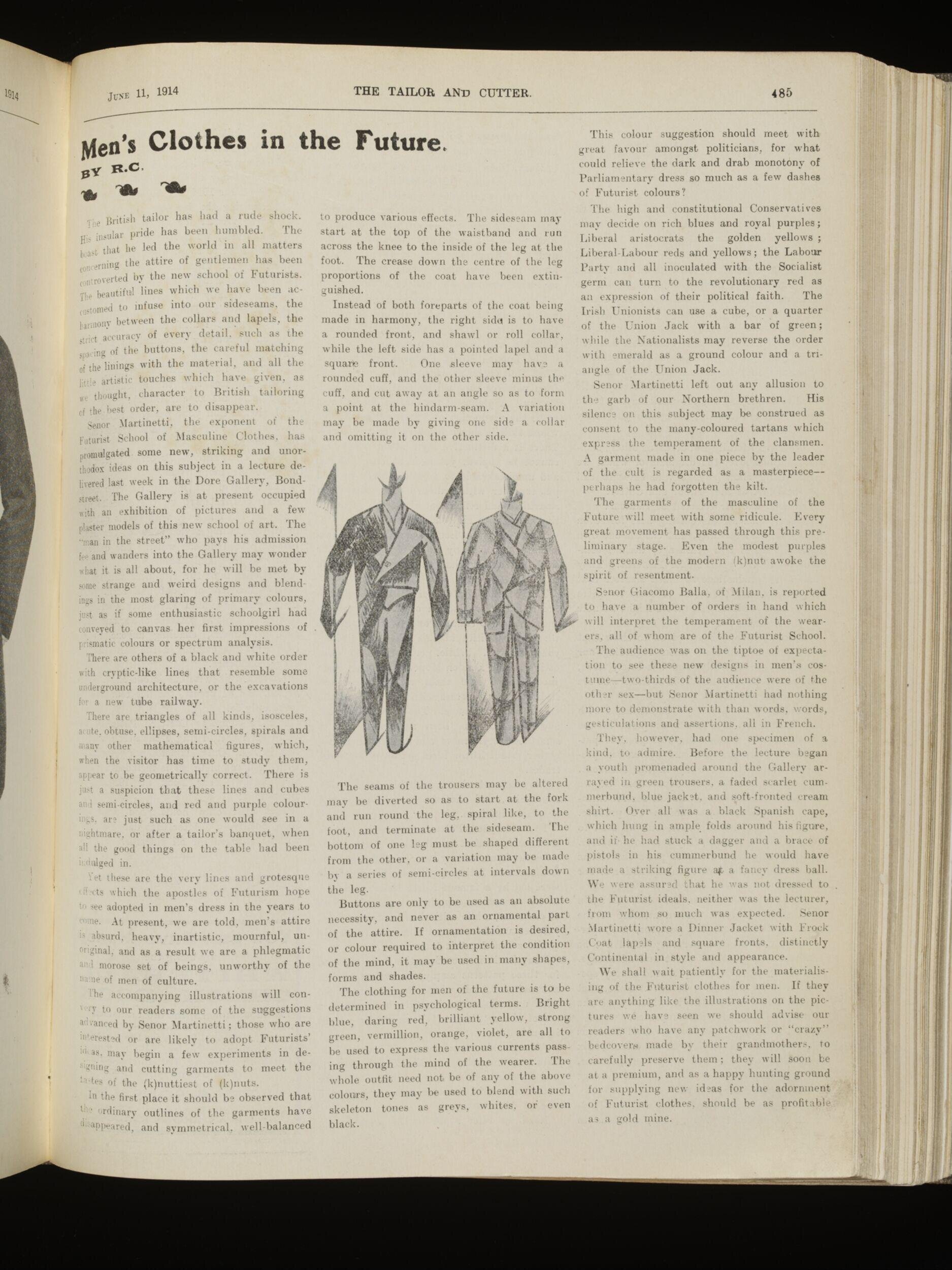 The Tailor and cutter : a trade journal and index of fashion