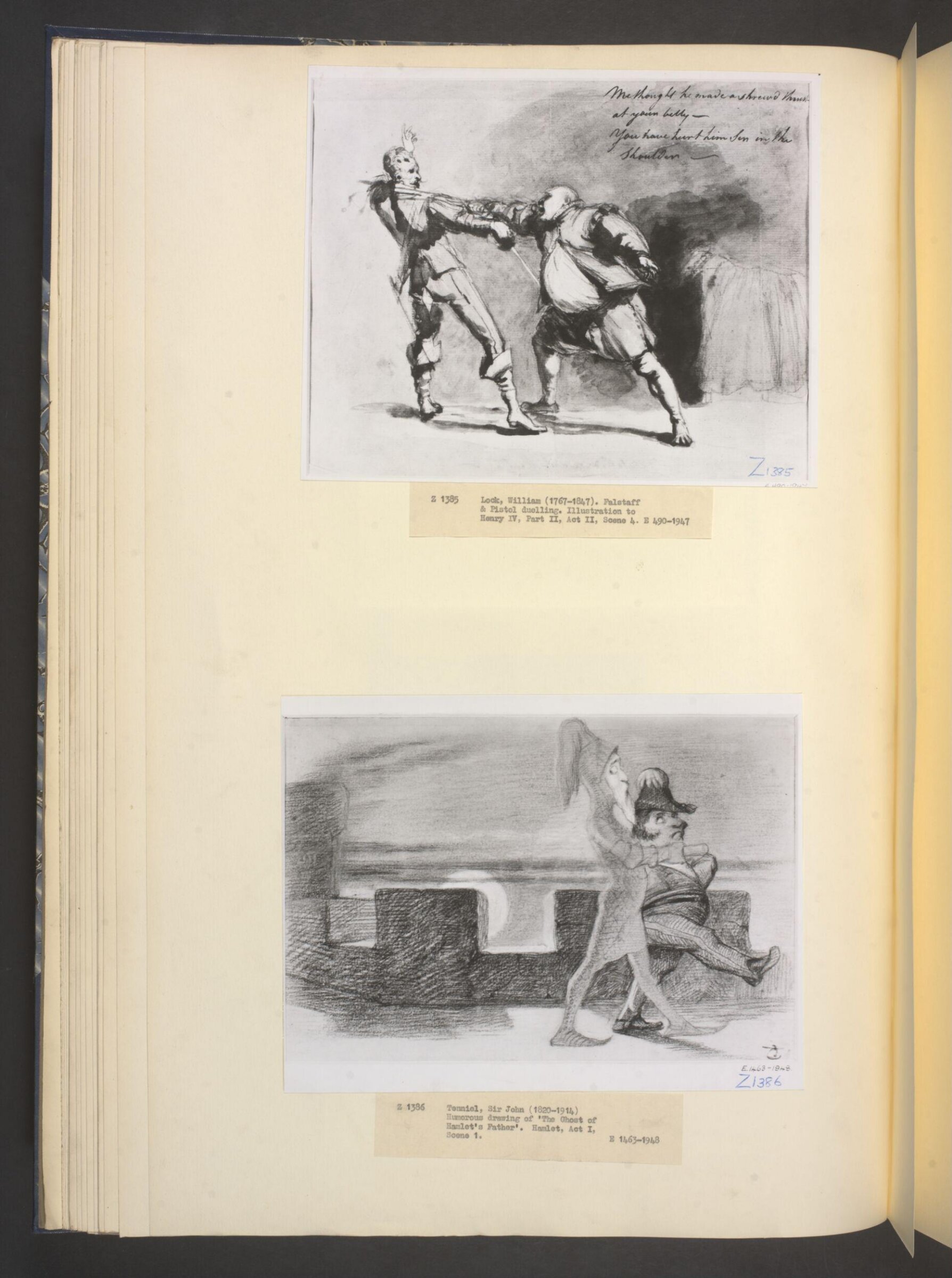 Drawing, Tenniel, c 1846