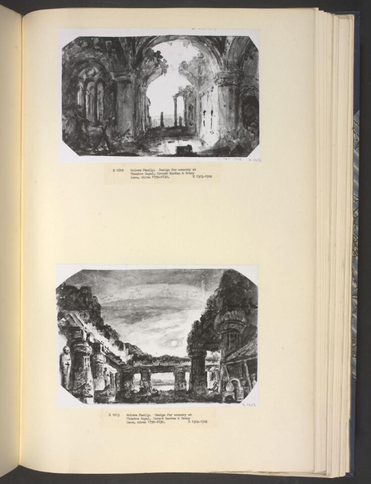 design for unidentified stage set image