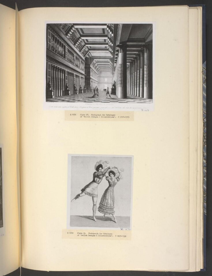 Raccolta di Varie Decorazioni Sceniche inventate e dipinte per il R. Teatro alla Scala top image