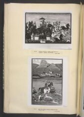 Captain James Tod riding an elephant with his companions and escort thumbnail 2