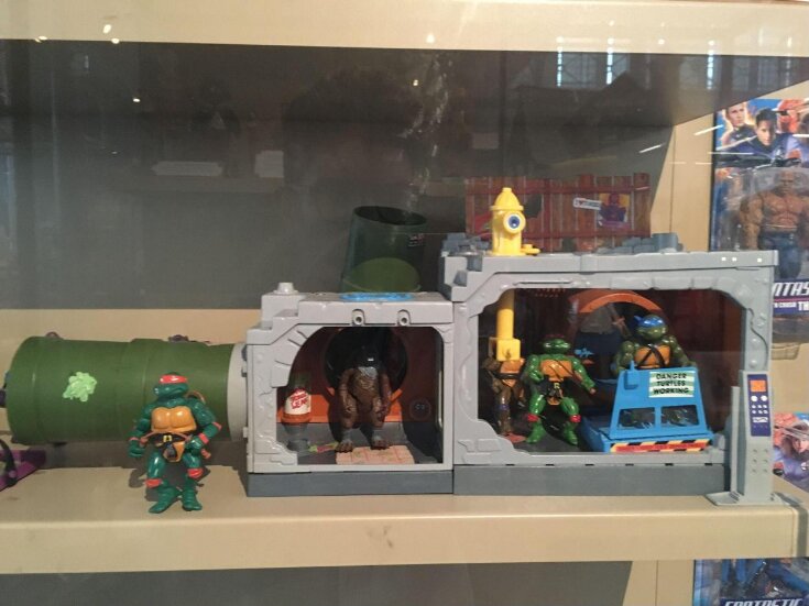 teenage mutant ninja turtles sewer playset 1989