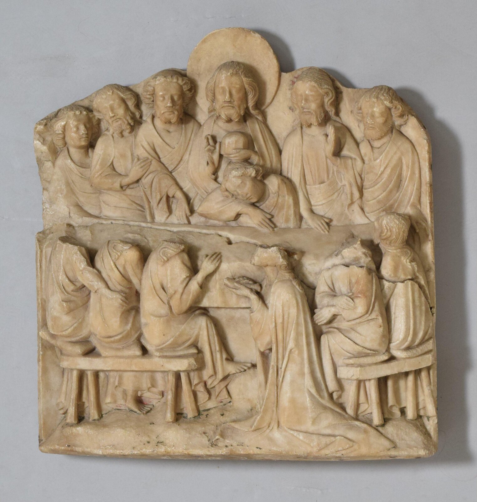Last Supper, end of forteenth century