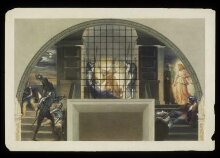 Copy after Raphael’s fresco representing the ‘Deliverance of St Peter from Prison’ in the Stanza di Eliodoro (Vatican Palace, Rome, 1511-12), 1864 thumbnail 1